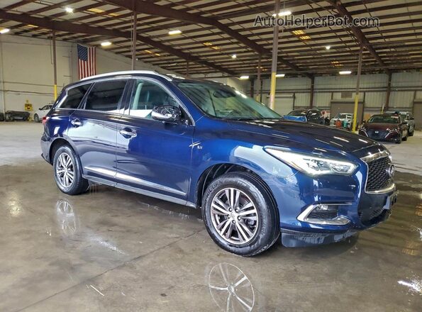 5N1DL0MM3LC511349 2020 INFINITI QX60 Blue Front right