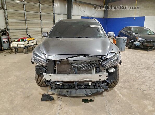 5N1DL0MM6LC518831 2020 INFINITI QX60 Gray Vista frontal