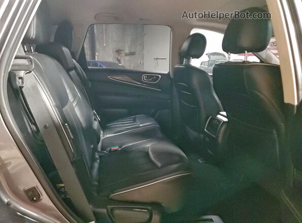 5N1DL0MM6LC518831 2020 INFINITI QX60 Gray Vista interior trasera