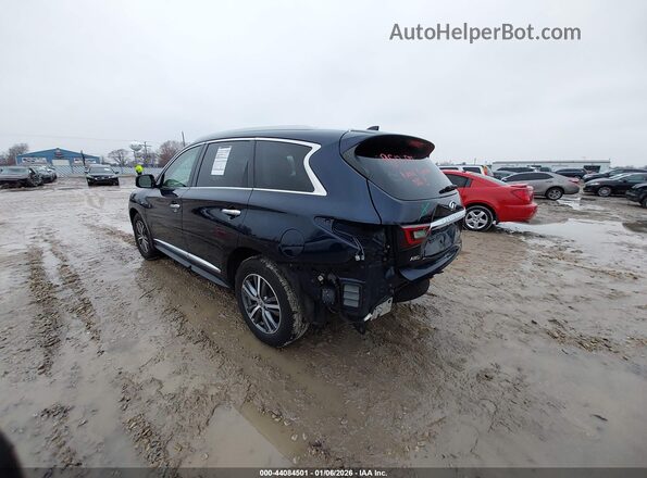5N1DL0MMXLC516029 2020 INFINITI QX60 Blue Հետևի ձախ