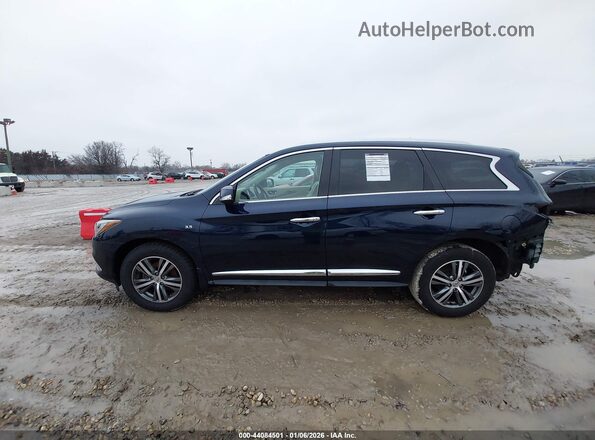 5N1DL0MMXLC516029 2020 INFINITI QX60 Blue Սալոնի 360 աստիճան տեսք