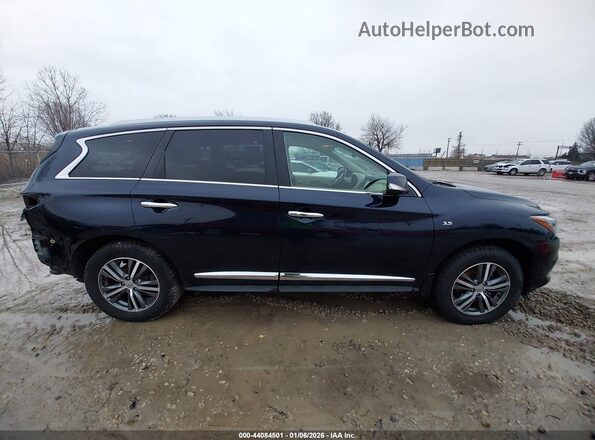 5N1DL0MMXLC516029 2020 INFINITI QX60 Blue Սալոնի հետևի տեսք