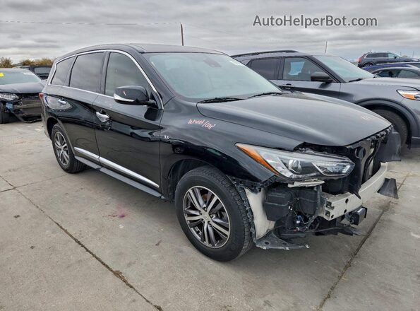5N1DL0MN1LC532483 2020 INFINITI QX60 Black Առջևի աջ