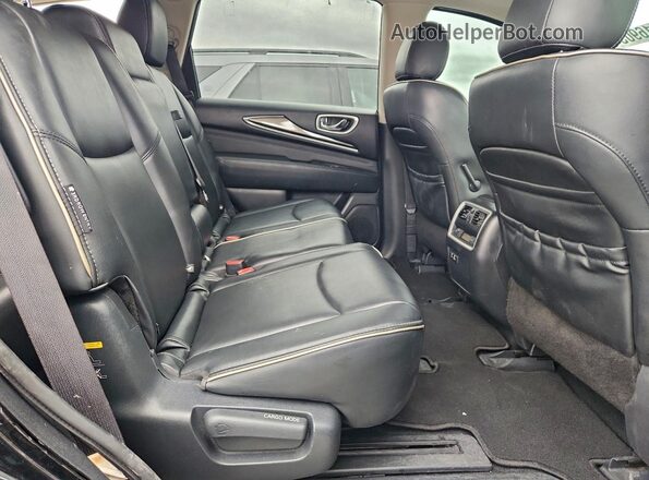 5N1DL0MN1LC532483 2020 INFINITI QX60 Black Սալոնի հետևի տեսք