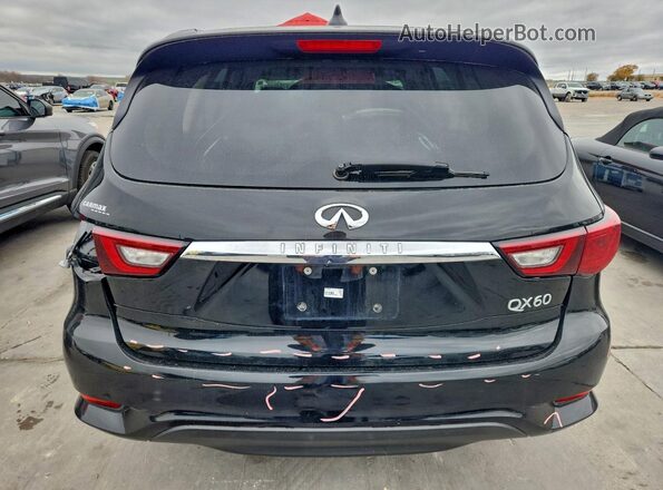 5N1DL0MN1LC532483 2020 INFINITI QX60 Black Հետևի տեսք