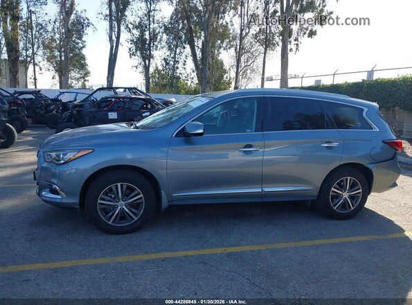 5N1DL0MN3JC527766 2018 INFINITI QX60 Gray Vista interior de 360 grados