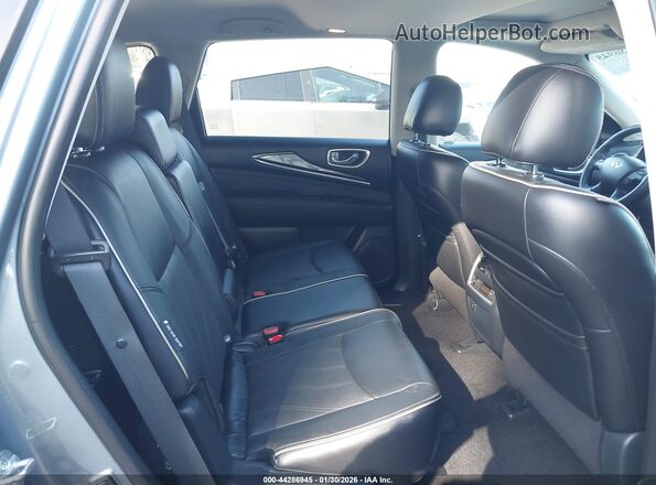 5N1DL0MN3JC527766 2018 INFINITI QX60 Gray Vista de la etiqueta del VIN