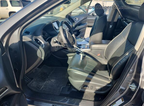 5N1DL0MN3LC531495 2020 INFINITI QX60 Charcoal Սալոնի դիմացի տեսք