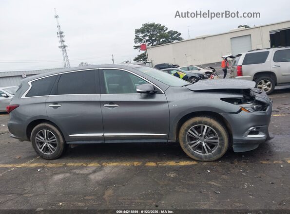 5N1DL0MN4LC533787 2020 INFINITI QX60 Серый Вид задней части салона