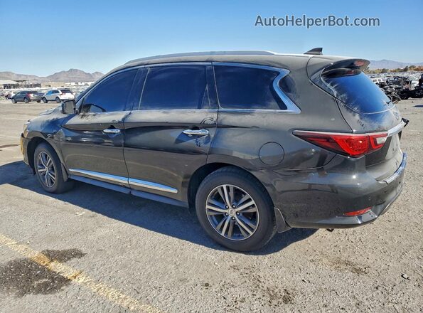 5N1DL0MN6LC507756 2020 INFINITI QX60 Black Tył lewy