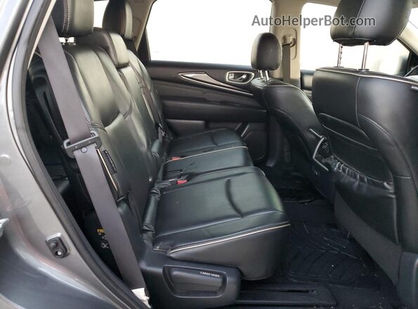 5N1DL0MN6LC533791 2020 INFINITI QX60 Gray Widok wnętrza z tyłu