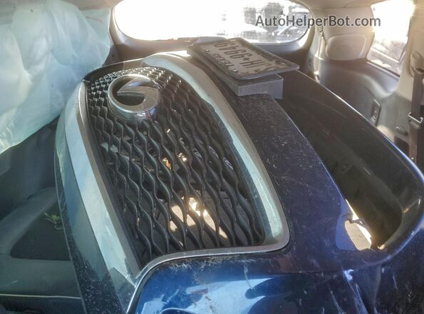 5N1DL0MN8LC508567 2020 INFINITI QX60 Blue Rear seats view