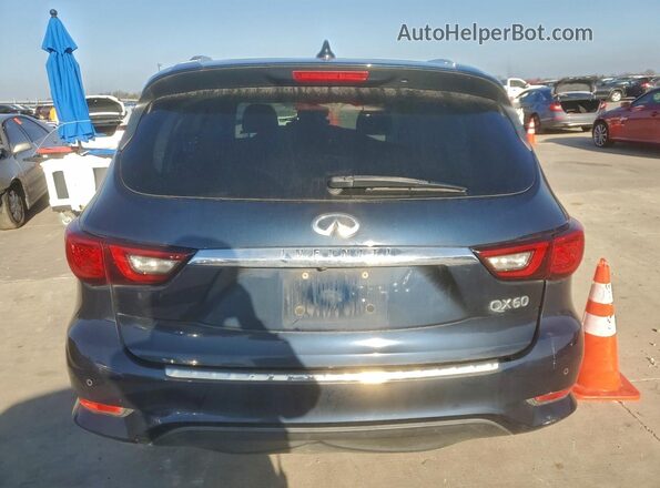 5N1DL0MN8LC508567 2020 INFINITI QX60 Blue Rear view