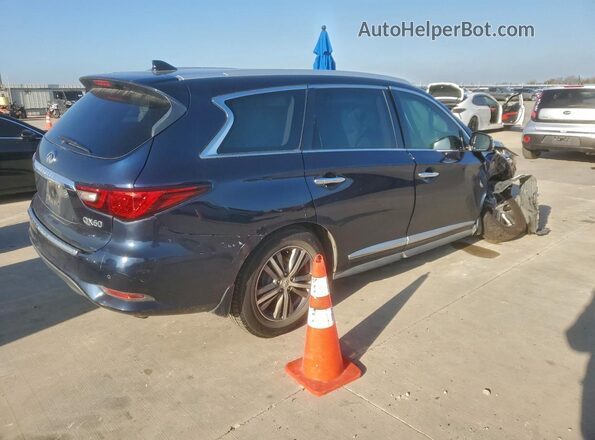 5N1DL0MN8LC508567 2020 INFINITI QX60 Blue Rear right