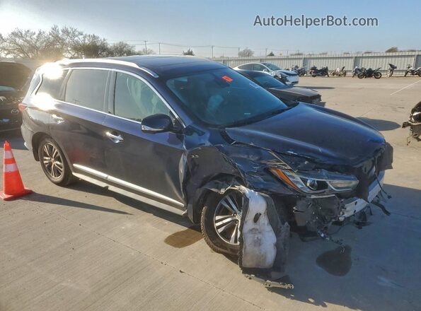 5N1DL0MN8LC508567 2020 INFINITI QX60 Blue Front right