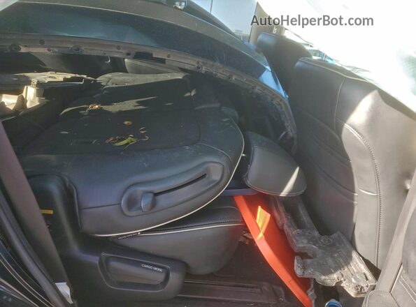 5N1DL0MN8LC508567 2020 INFINITI QX60 Blue Rear interior view