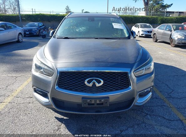 5N1DL0MNXHC530867 2017 INFINITI QX60 Серый Вид щитка приборов