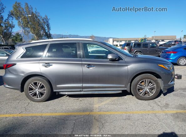 5N1DL0MNXHC530867 2017 INFINITI QX60 Серый Вид задней части салона