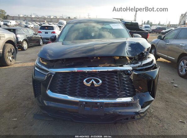 5N1DL1ER2RC348265 2024 INFINITI QX60 Black Vista del cuadro de instrumentos