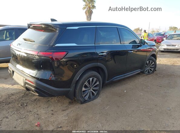 5N1DL1ER2RC348265 2024 INFINITI QX60 Black Trasero derecho