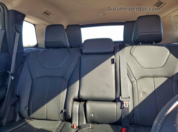 5N1DL1ES1PC368720 2023 INFINITI QX60 Gray უკანა სავარძლების ხედი