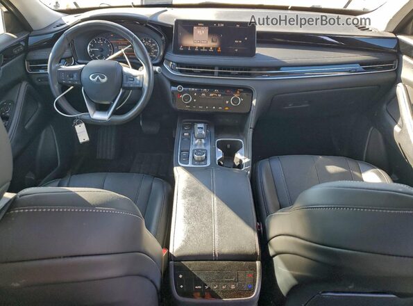 5N1DL1ES1PC368720 2023 INFINITI QX60 Gray წინა პანელის ხედი