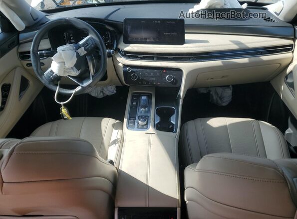 5N1DL1FR1PC374920 2023 INFINITI QX60 Gray Widok deski rozdzielczej