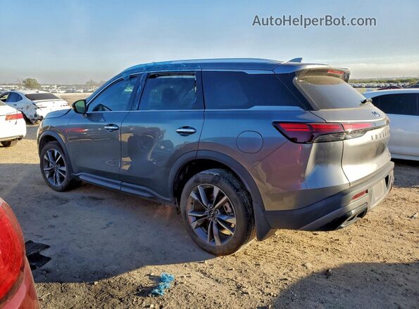 5N1DL1FR3RC345759 2024 INFINITI QX60 Серый Задняя левая четверть