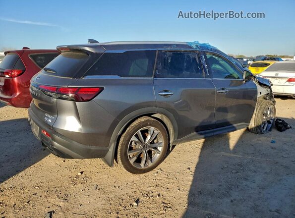 5N1DL1FR3RC345759 2024 INFINITI QX60 Серый Задняя правая четверть