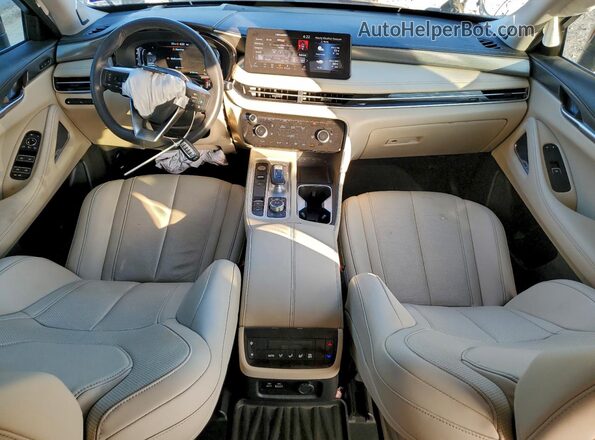 5N1DL1FR7RC352617 2024 INFINITI QX60 White Dashboard view