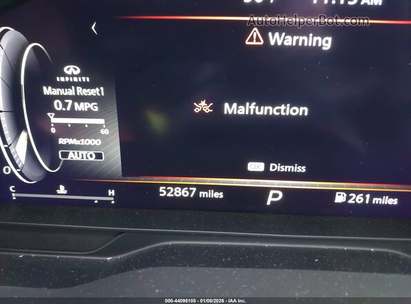 5N1DL1FS0NC341472 2022 INFINITI QX60 Серый 