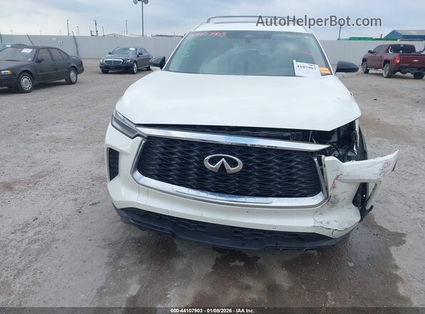 5N1DL1FS0PC350191 2023 INFINITI QX60 White Հետևի տեսք