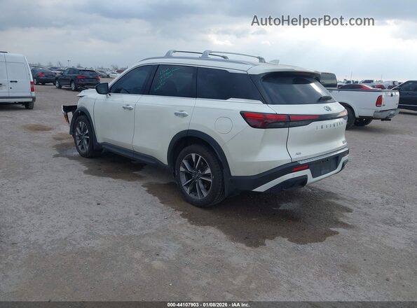 5N1DL1FS0PC350191 2023 INFINITI QX60 White Հետևի ձախ