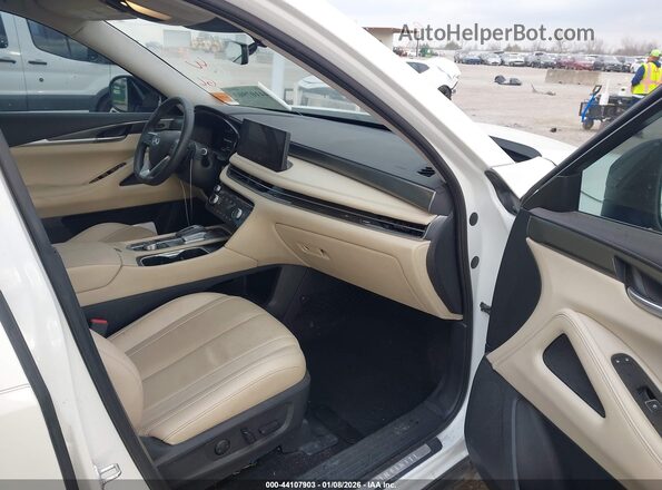 5N1DL1FS0PC350191 2023 INFINITI QX60 White Սալոնի դիմացի տեսք