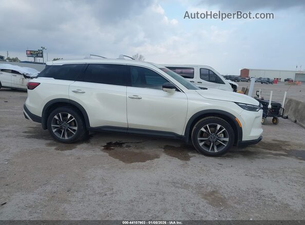 5N1DL1FS0PC350191 2023 INFINITI QX60 White Սալոնի 360 աստիճան տեսք