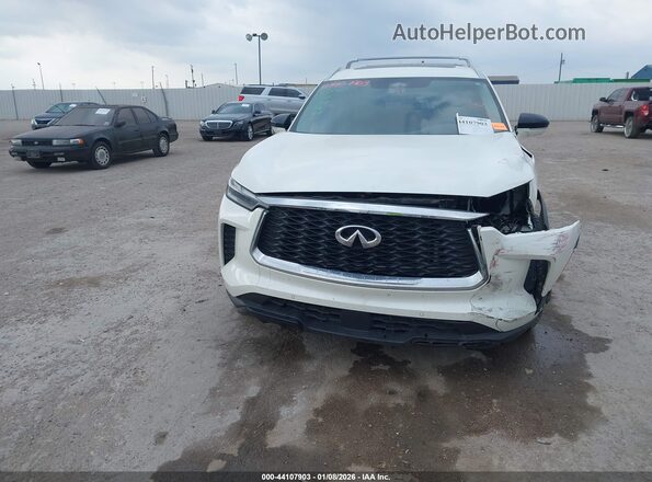 5N1DL1FS0PC350191 2023 INFINITI QX60 White Սալոնի հետևի տեսք