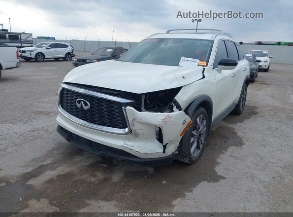 5N1DL1FS0PC350191 2023 INFINITI QX60 White 
