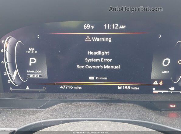 5N1DL1FS0PC350191 2023 INFINITI QX60 White 
