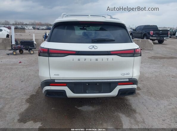 5N1DL1FS0PC350191 2023 INFINITI QX60 White 