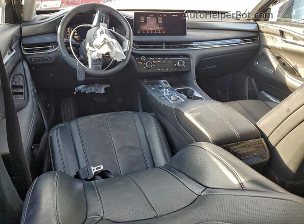 5N1DL1FS2PC373925 2023 INFINITI QX60 Gray Առջևի վահանակի տեսք
