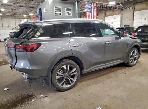 5N1DL1FS6PC368758 2023 INFINITI QX60 Gray Հետևի աջ
