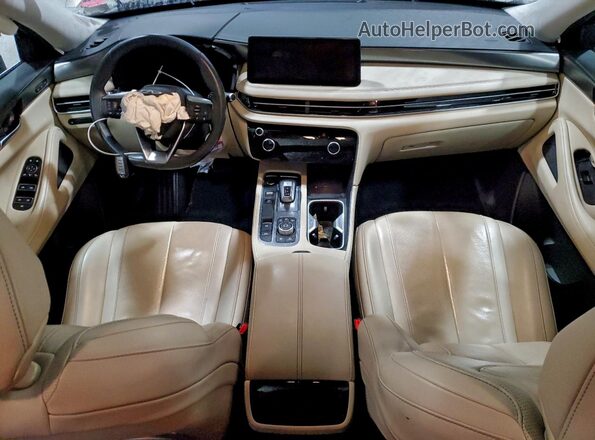 5N1DL1FSXPC331129 2023 INFINITI QX60 Gold Dashboard view
