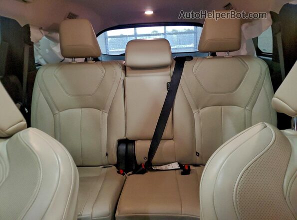 5N1DL1FSXPC331129 2023 INFINITI QX60 Gold Rear seats view