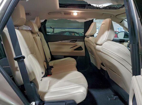 5N1DL1FSXPC331129 2023 INFINITI QX60 Gold Rear interior view