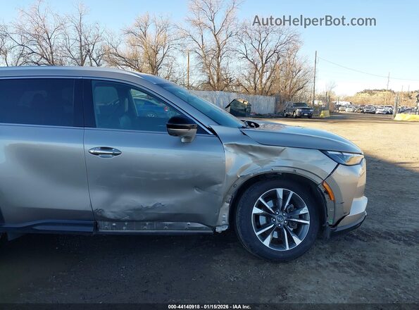 5N1DL1FSXPC366642 2023 INFINITI QX60 Gray Դիմացի տեսք