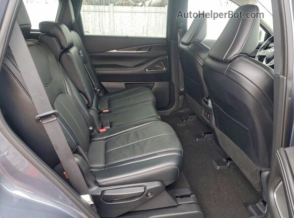 5N1DL1GS5PC356597 2023 INFINITI QX60 Blue Rear interior view