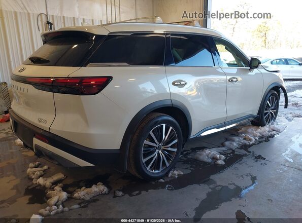 5N1DL1GS6PC368290 2023 INFINITI QX60 White Задня права чверть