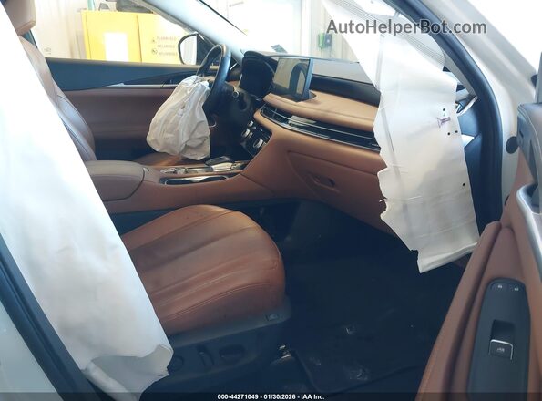 5N1DL1GS6PC368290 2023 INFINITI QX60 White Вид салону спереду