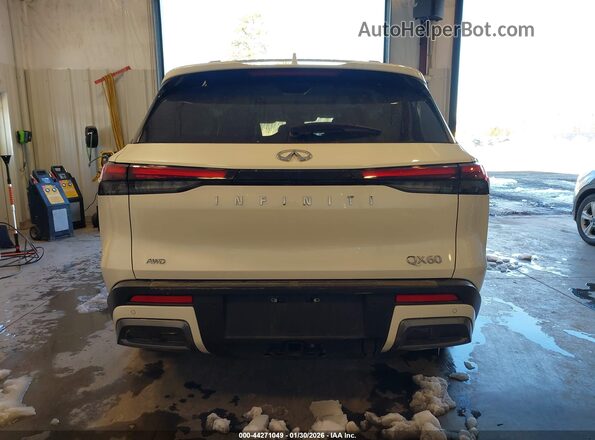 5N1DL1GS6PC368290 2023 INFINITI QX60 White 