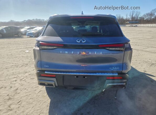 5N1DL1GSXPC369300 2023 INFINITI QX60 Gray უკანა ხედი